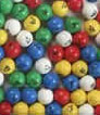 BINGO BALL- 5 COLOR PLASTIC